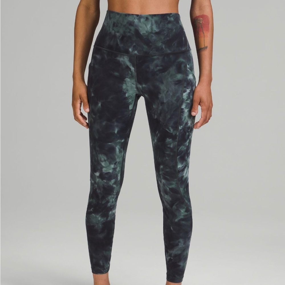 lululemon align leggings - tie dye // multicolor // size 8
